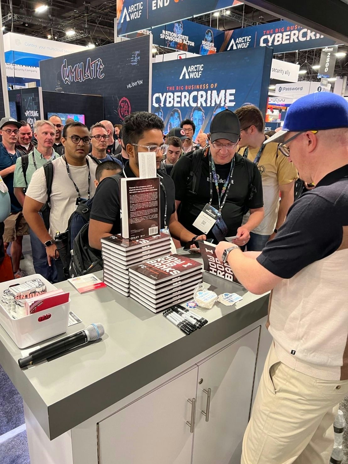 FC's offensive security book signing Black Hat US 2023