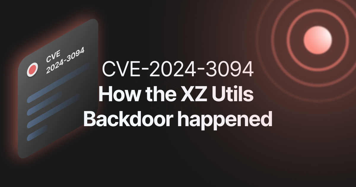 CVE20243094 The XZ Utils Backdoor, a critical SSH vulnerability in