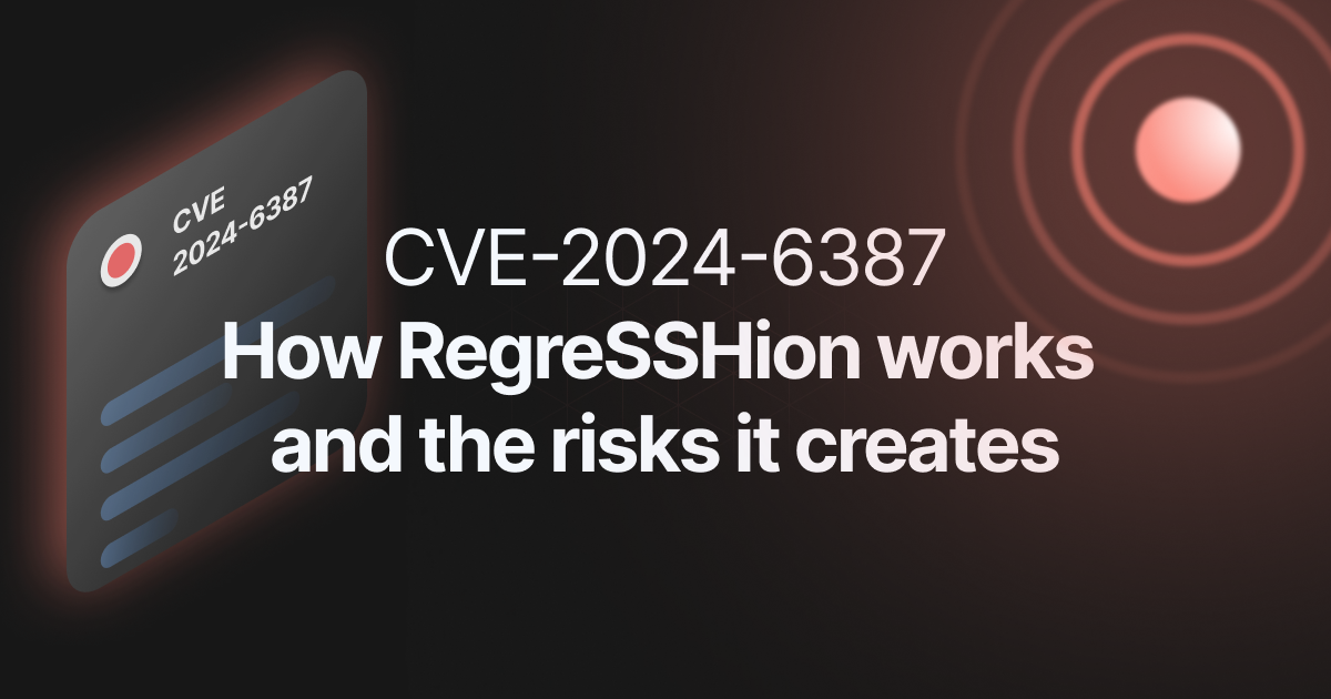 Read the article titled What is CVE-2024-6387? Understand RegreSSHion, the OpenSSH vulnerability
