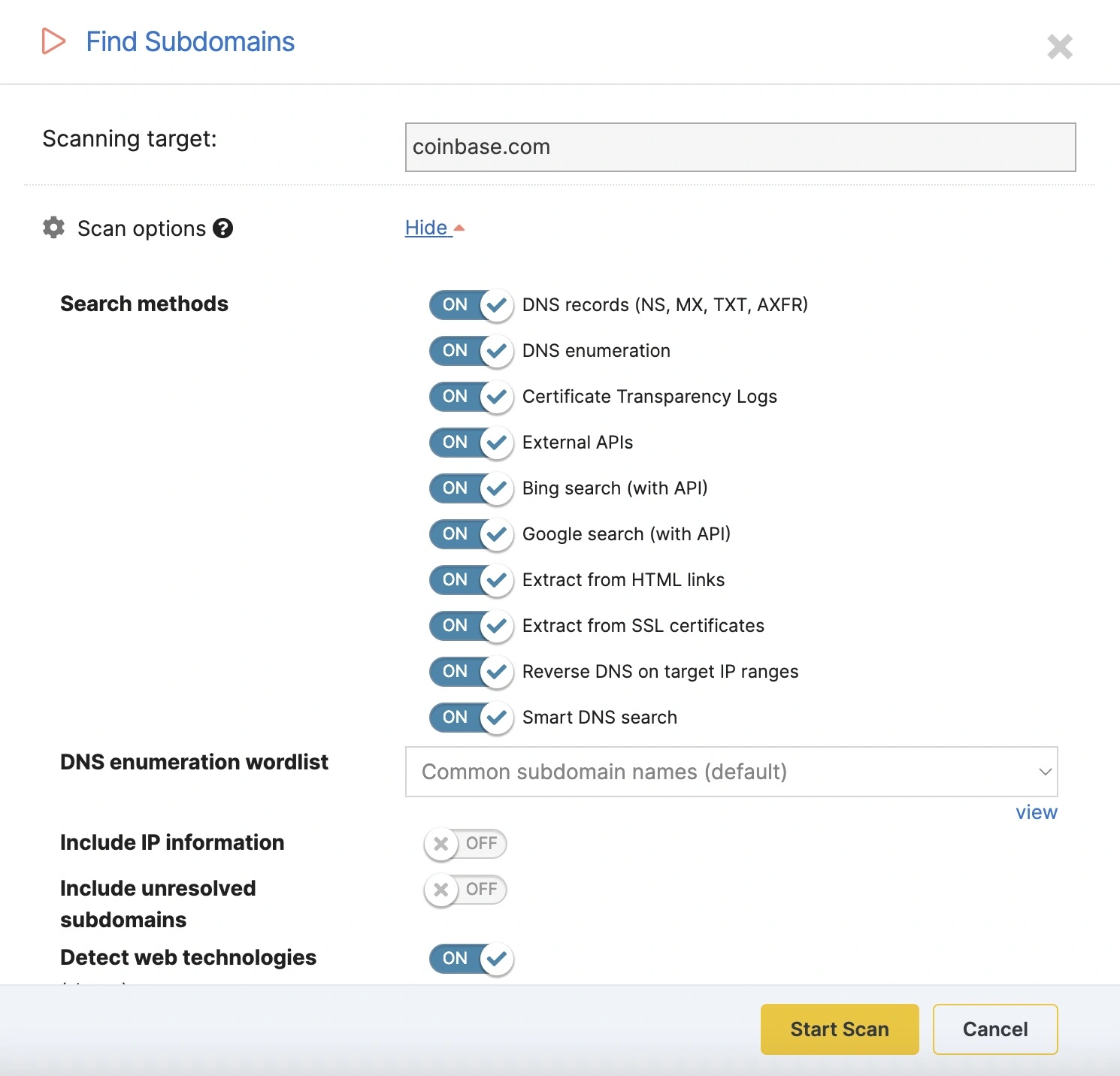 Free subdomain finder online 🛡️ find subdomains of domain
