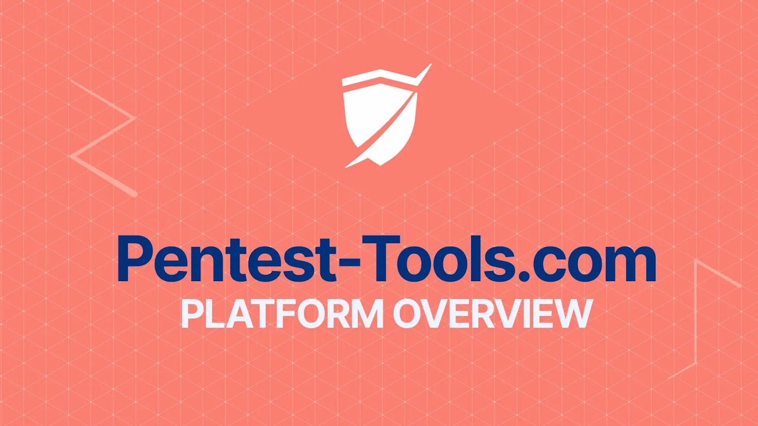 Pentest-Tools.com - Platform Overview 🛡 Offensive security tools & features at a glance