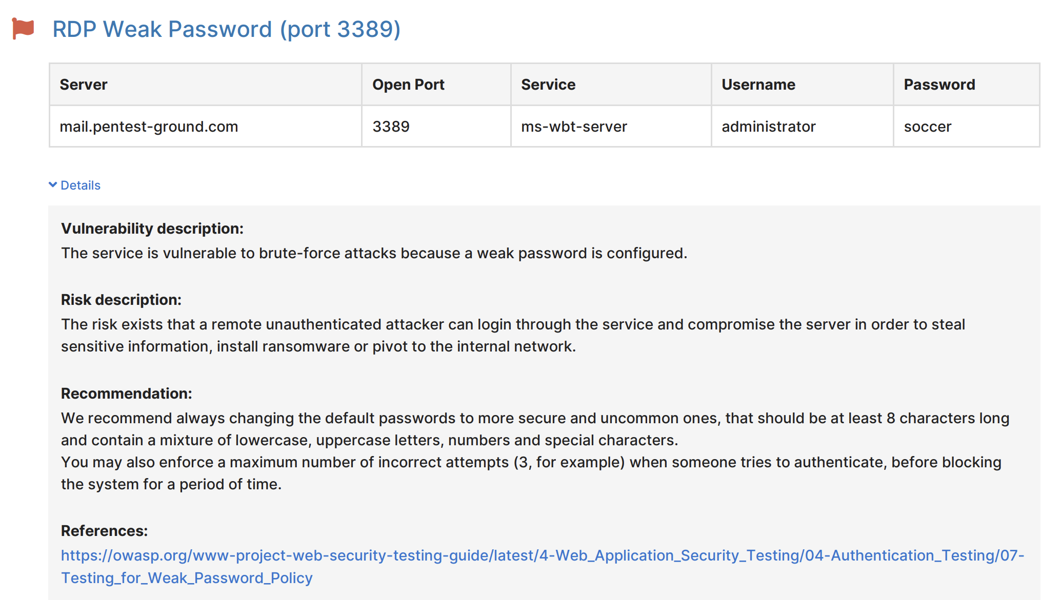 Network scanner exploit with sniper