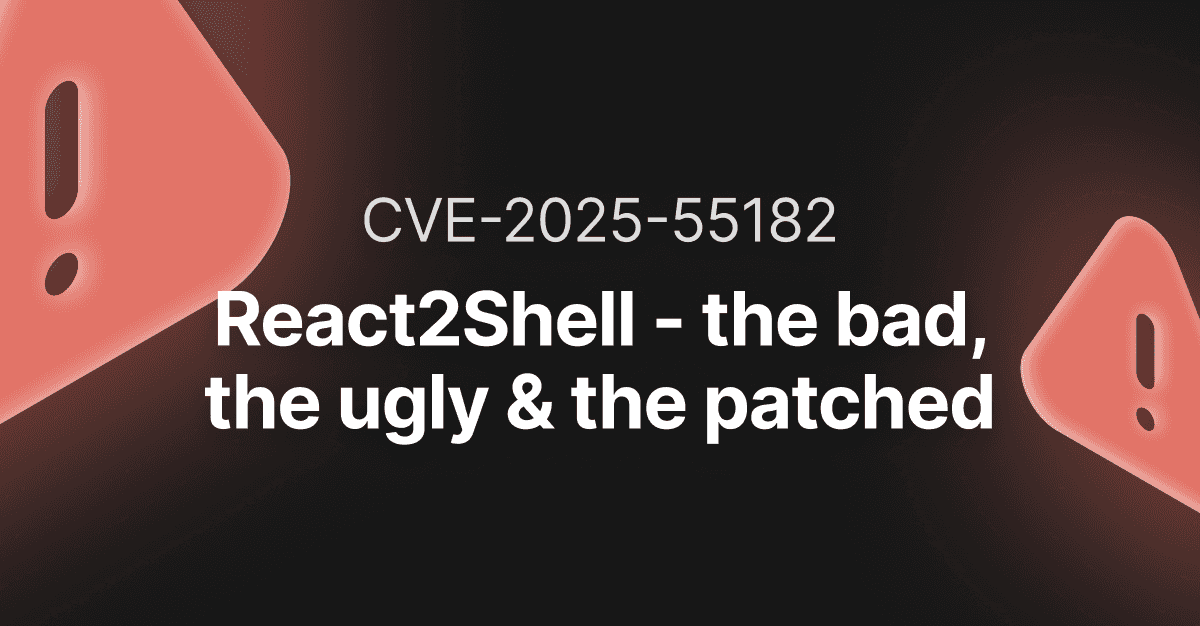 OG image - React2Shell CVE-2025-55182