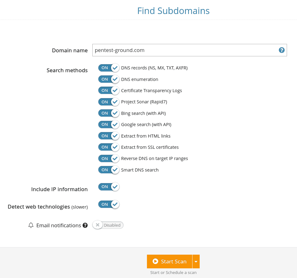 How to do a full website vulnerability assessment with Pentest-Tools ...