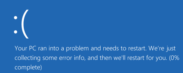 BSOD Windows message