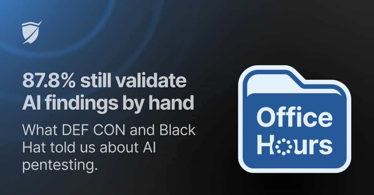 Read the article titled We brought AI Pentests to DEF CON. Here's what practitioners actually said