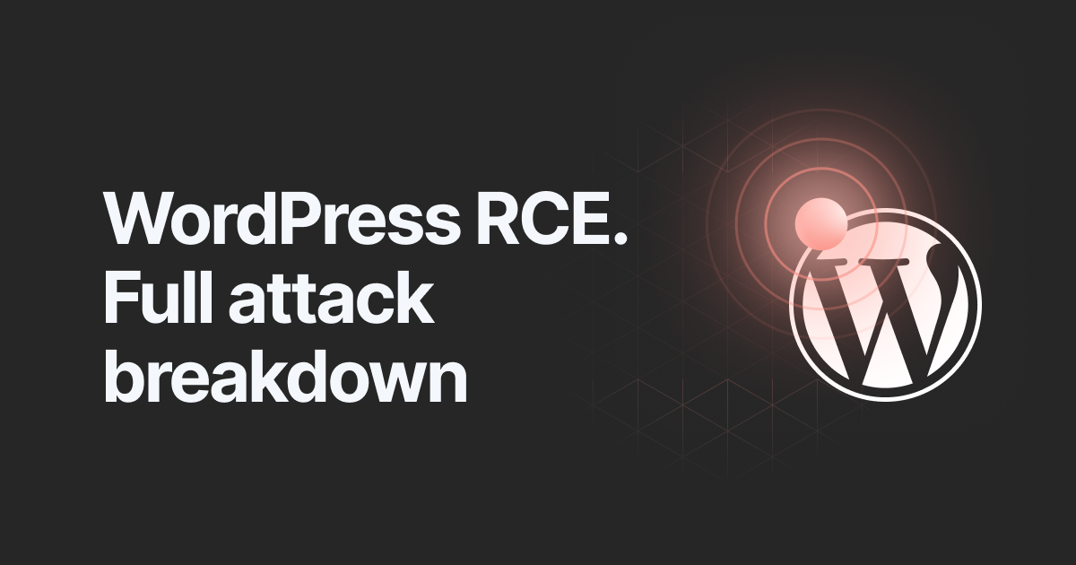 Read the article titled Analysis of a WordPress Remote Code Execution Attack