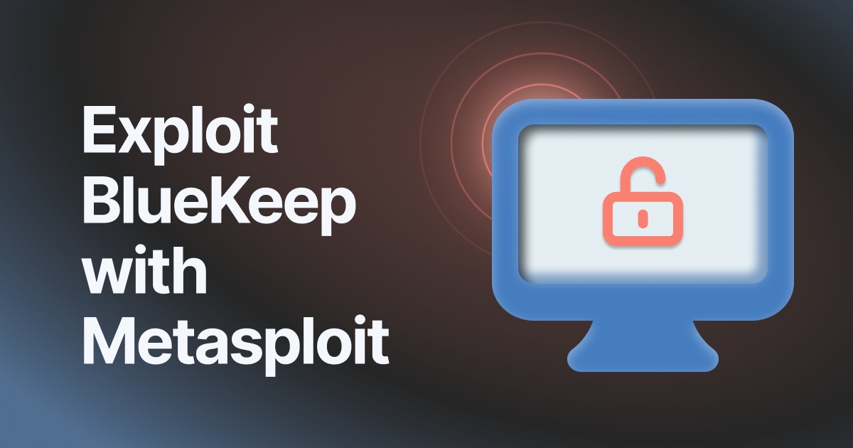 Read the article titled How to exploit the BlueKeep vulnerability with Metasploit