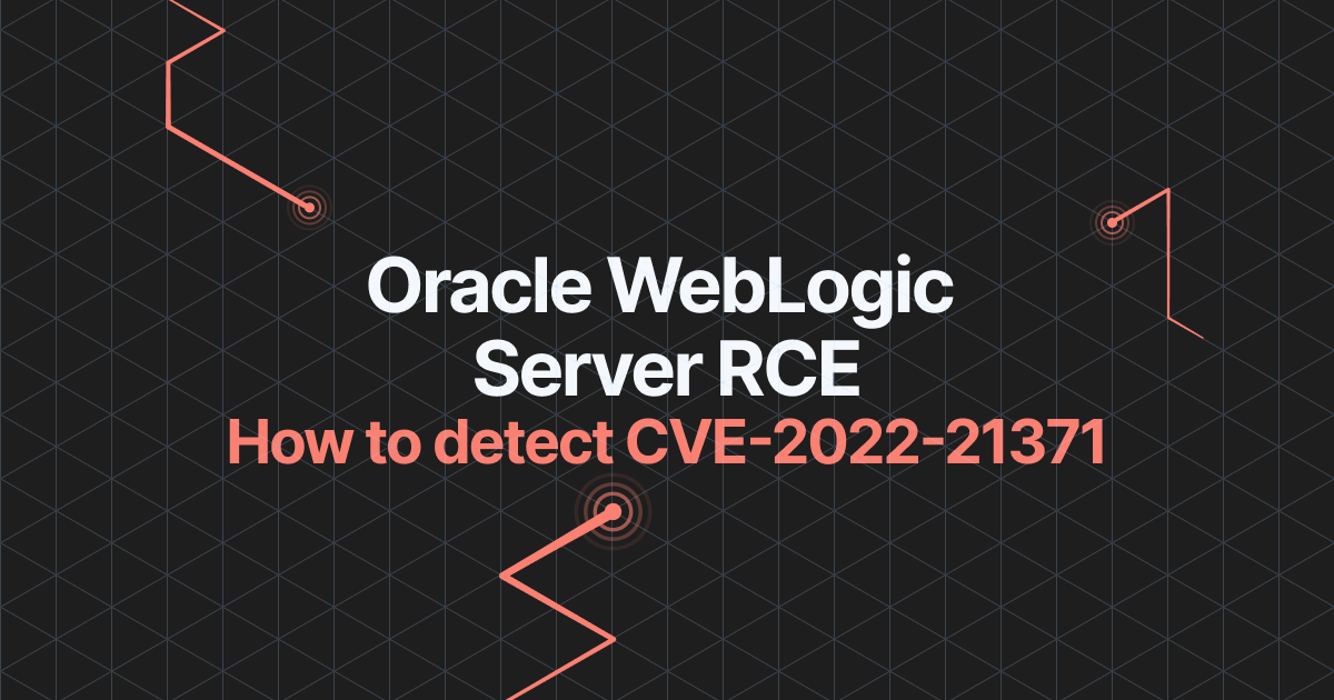 Read the article titled How to manually detect CVE-2022-21371 in Oracle WebLogic Servers