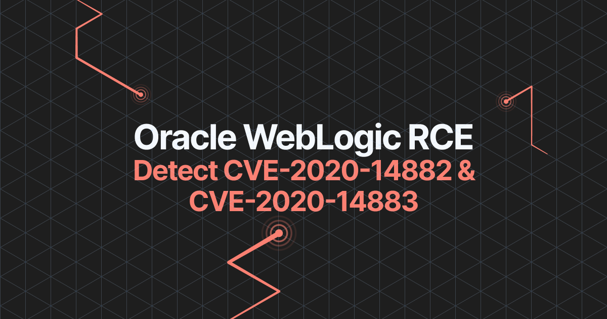Read the article titled How to detect and exploit the Oracle WebLogic RCE (CVE-2020-14882 & CVE-2020-14883)
