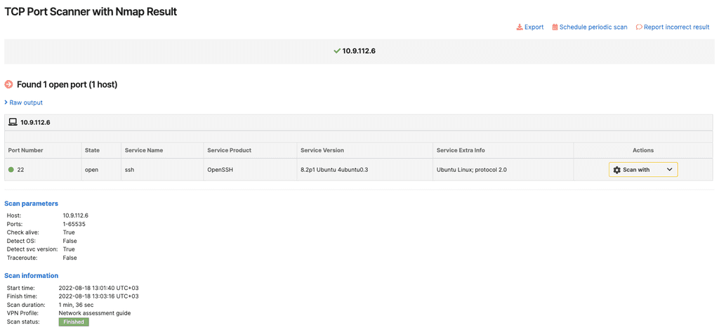 Check Scanner Risk Assessment How to conduct a full network vulnerability assessment | Pentest-Tools ...