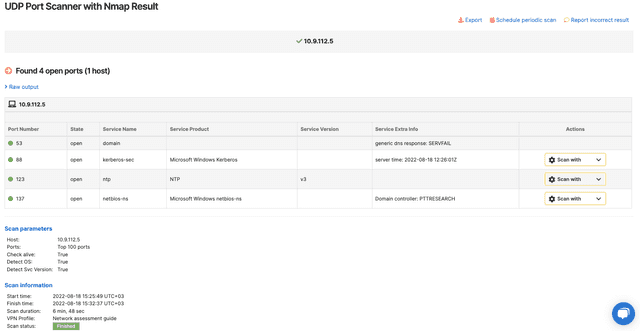 Port Scanner Vulnerability Scan How to conduct a full network vulnerability assessment | Pentest-Tools ...