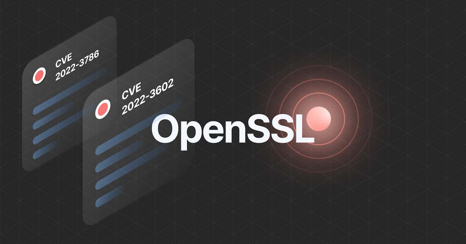 Read the article titled Everything you need to know about the new OpenSSL vulnerabilities (CVE-2022-3602 & CVE-2022-3786)