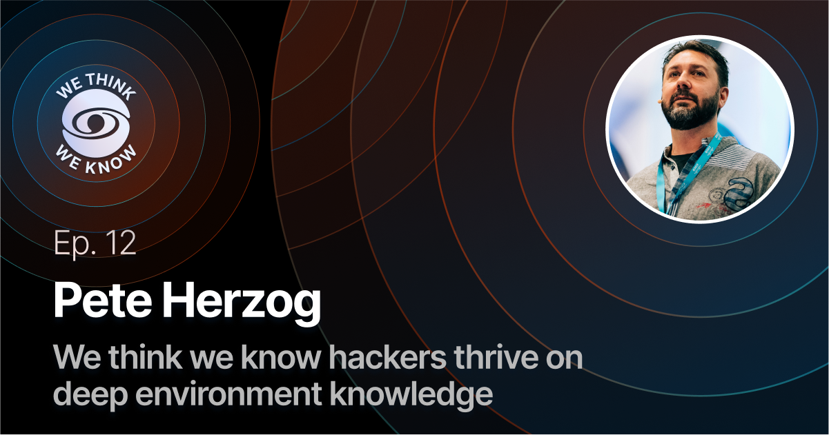 Read the article titled We think we know hackers thrive on deep environment knowledge