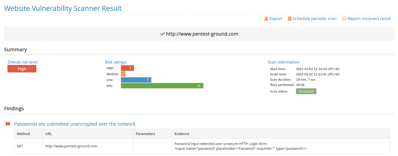 How to do a full website vulnerability assessment with Pentest-Tools ...