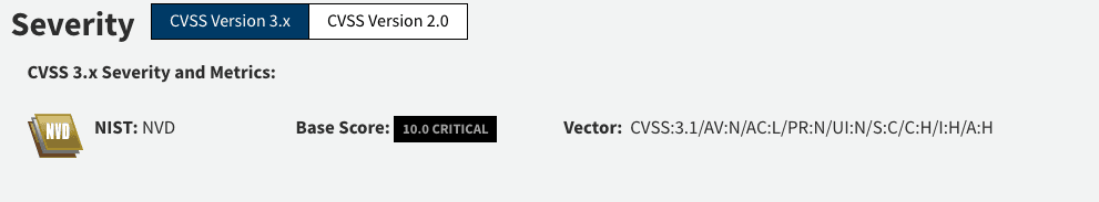 CVE Zerologon vulnerability score