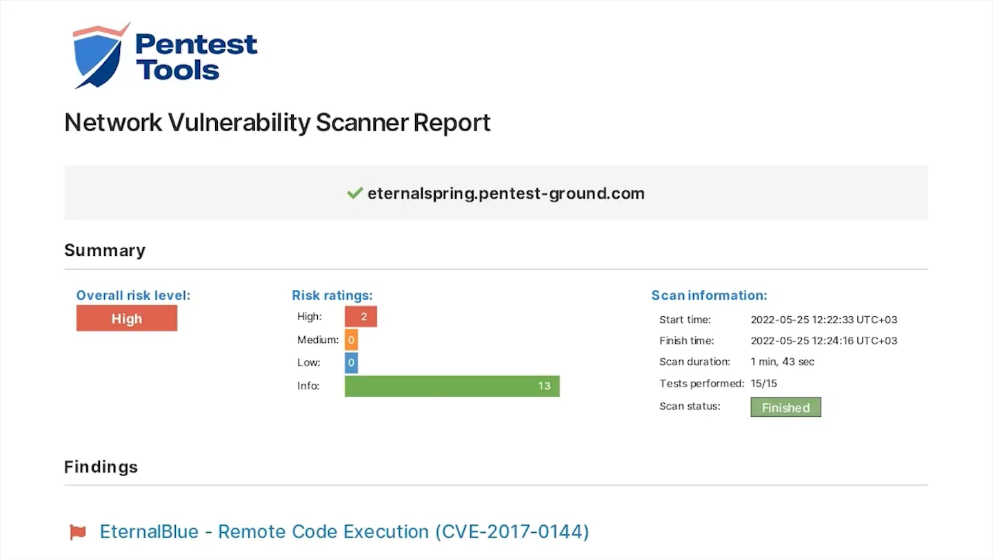 Free online Network Scanner 🛡️ Scan now!