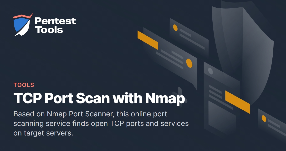 Free Nmap online port scanner scan TCP ports